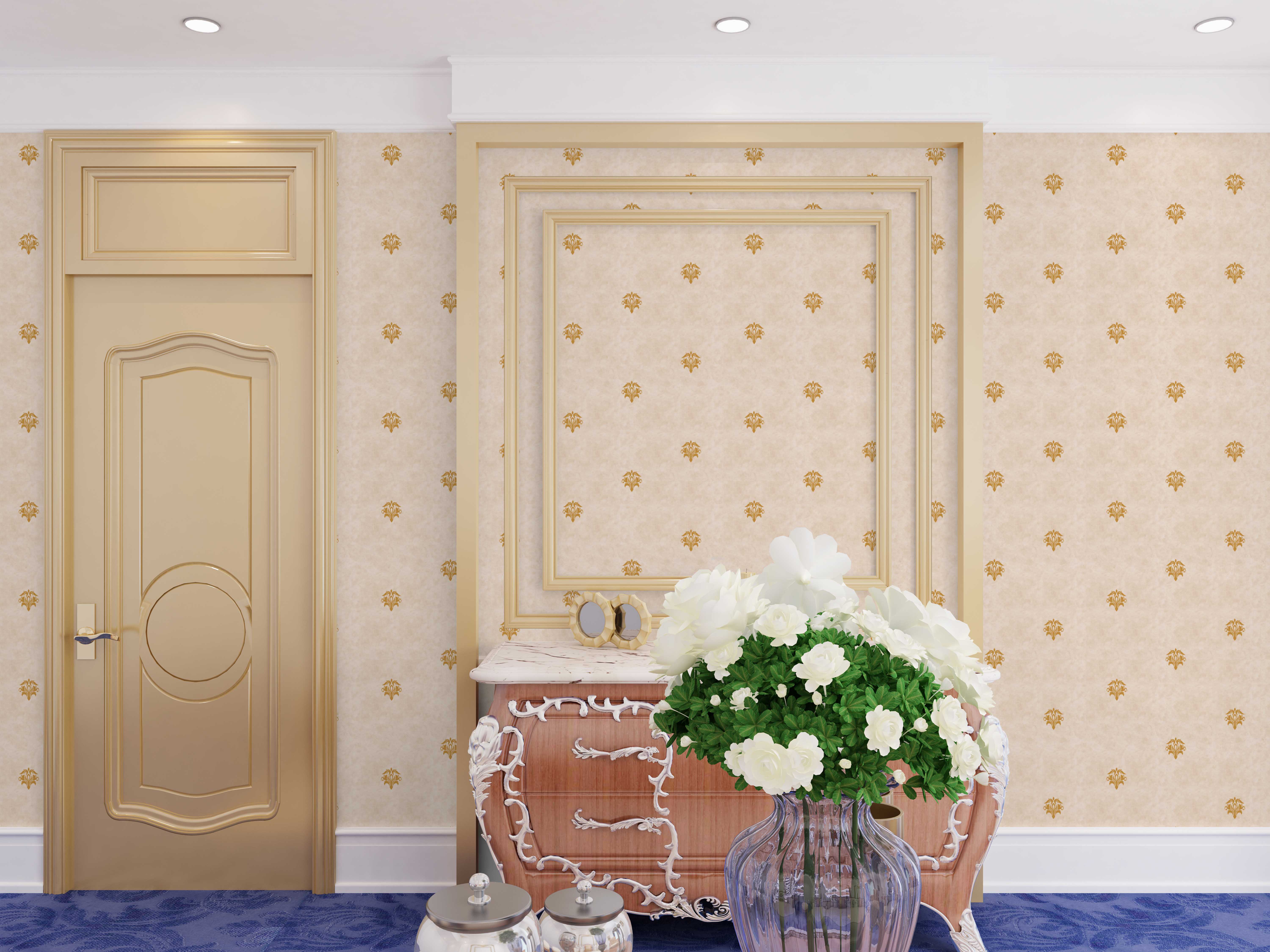 Textured Embossed Floral Self Stick Wallpaper 10m Vintage Floral Self Adhesive Wallpaper