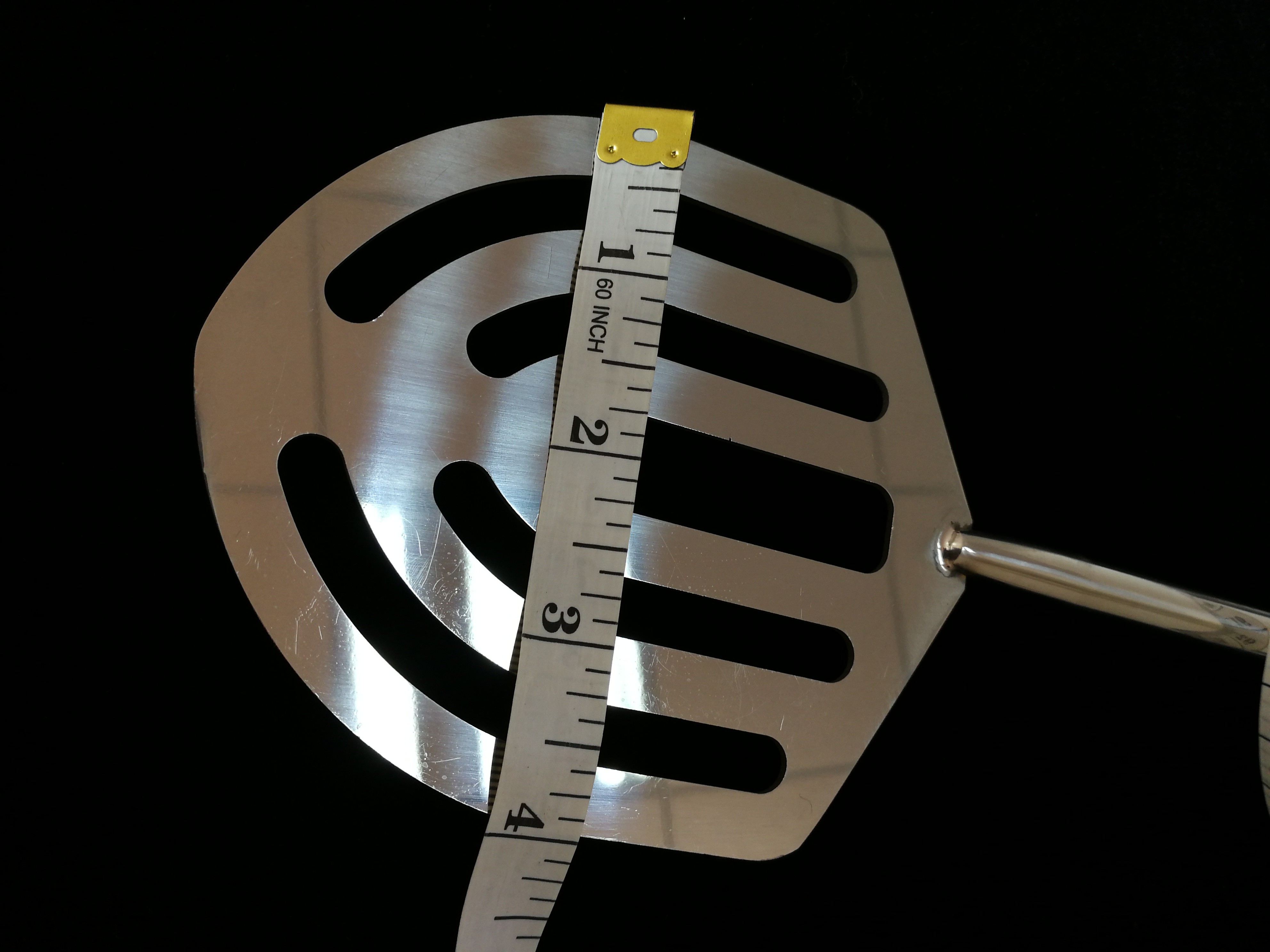 Drilled U Shaped Stainless Steel Stir Paddle Hj004 61 * 4cm Food Grade