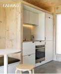 Custom Kitchen Countertop With Cabinet Mini Hotel Apartment Kitchenette Modular