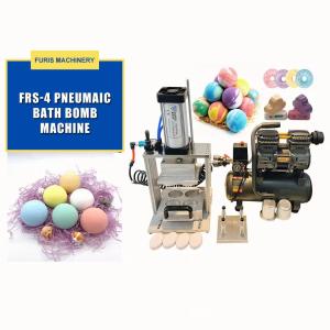 China Desktop Small Bath Bomb Press Making Machine With 4pcs mold best price wholesale