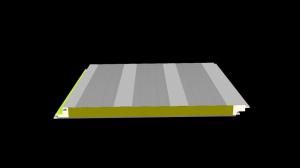 China 125mm Thickness Acoustic Sandwich Panel With Soundproof And Heat Insulation wholesale