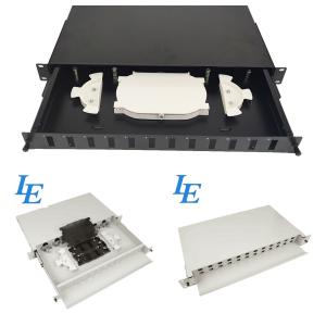 China 12/16/24/32/48/96 Port Fiber Optic Patch Panel Professional factory wholesale