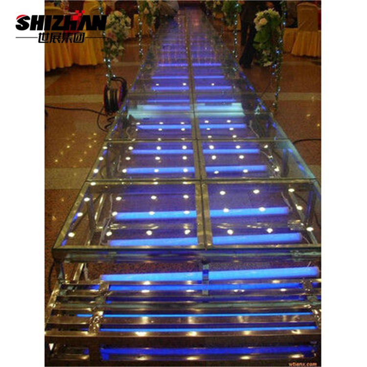 1.22*1.22m Acrylic Wedding Swimming Pool Transparent Stage Platform
