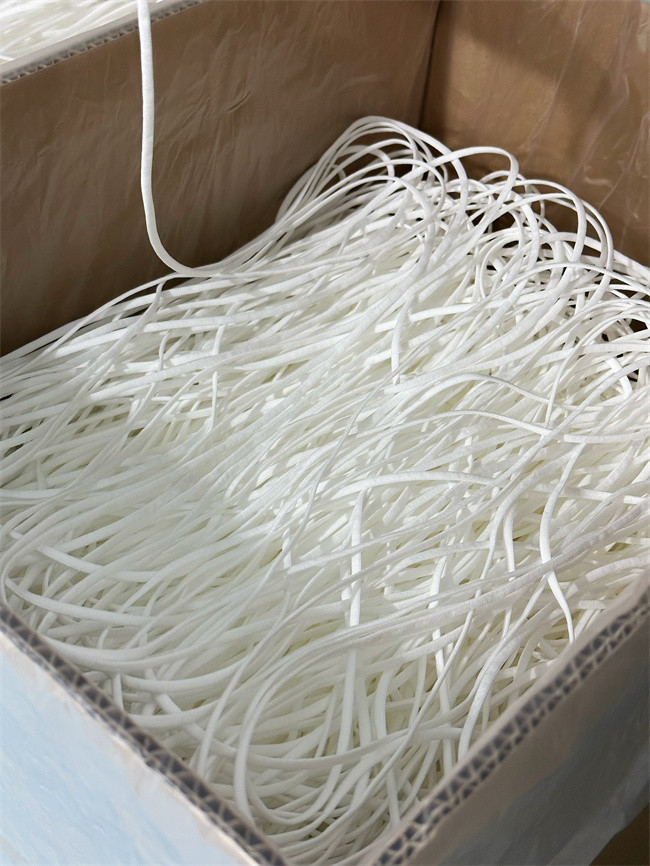 3.5MM 5MM White Earloop Elastic Cord Rope For Colour Masks