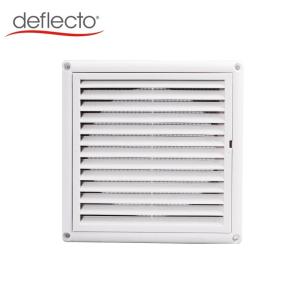 China Ventilation Plastic Cover Air Vent Louver Cover With Mesh wholesale