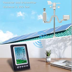 China Digital Wifi Weather Station Silver and Black wholesale