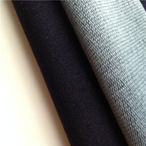 China Elastic cotton /polyester knit denim fabric wholesale