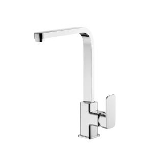 China High Arch Metal Kitchen Mixer Faucet 363mm High Countertop Sink Taps wholesale