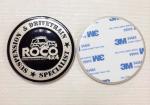 Customized design your own metal emblem domed sticker car badge