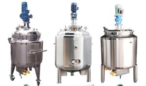 China Stainless Steel Liquid Blending Jacketed Mixing Tank Electric Heating wholesale