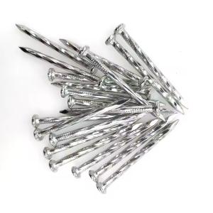 China Diamond Point Galvanized Construction Nails For Construction Material Use wholesale