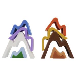 China Baby Soft Stacking Blocks Building Teethers Toys Silicone Stacks wholesale