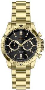 China 46.0mm special function stainless steel watches formen ,dual time luxury wrist steel watch wholesale