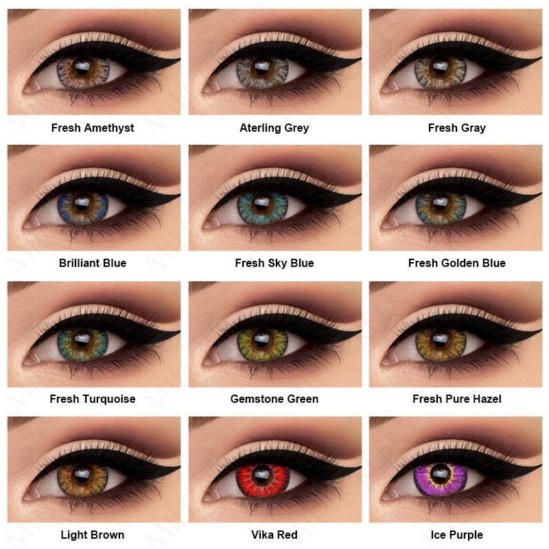 Magic Color Prescription Cosplay Contact Lens Uniqso Makima 14.5mm