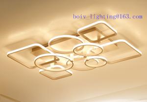 China Circular And Recrangle Buckler Simple LED Ceiling Lamps White Color wholesale