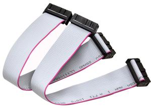 China Double Head Terminal Transmission 200mm IDC Ribbon Cable wholesale