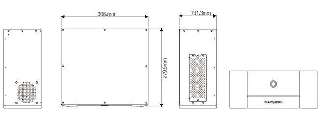 2x2.5" HDD 1x3.5" HDD Machine Vision Computer , Intel 4th Embedded Box Computer