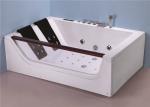 Ergonomic Bathing Jacuzzi Whirlpool Bath Tub With Optional Pump Location