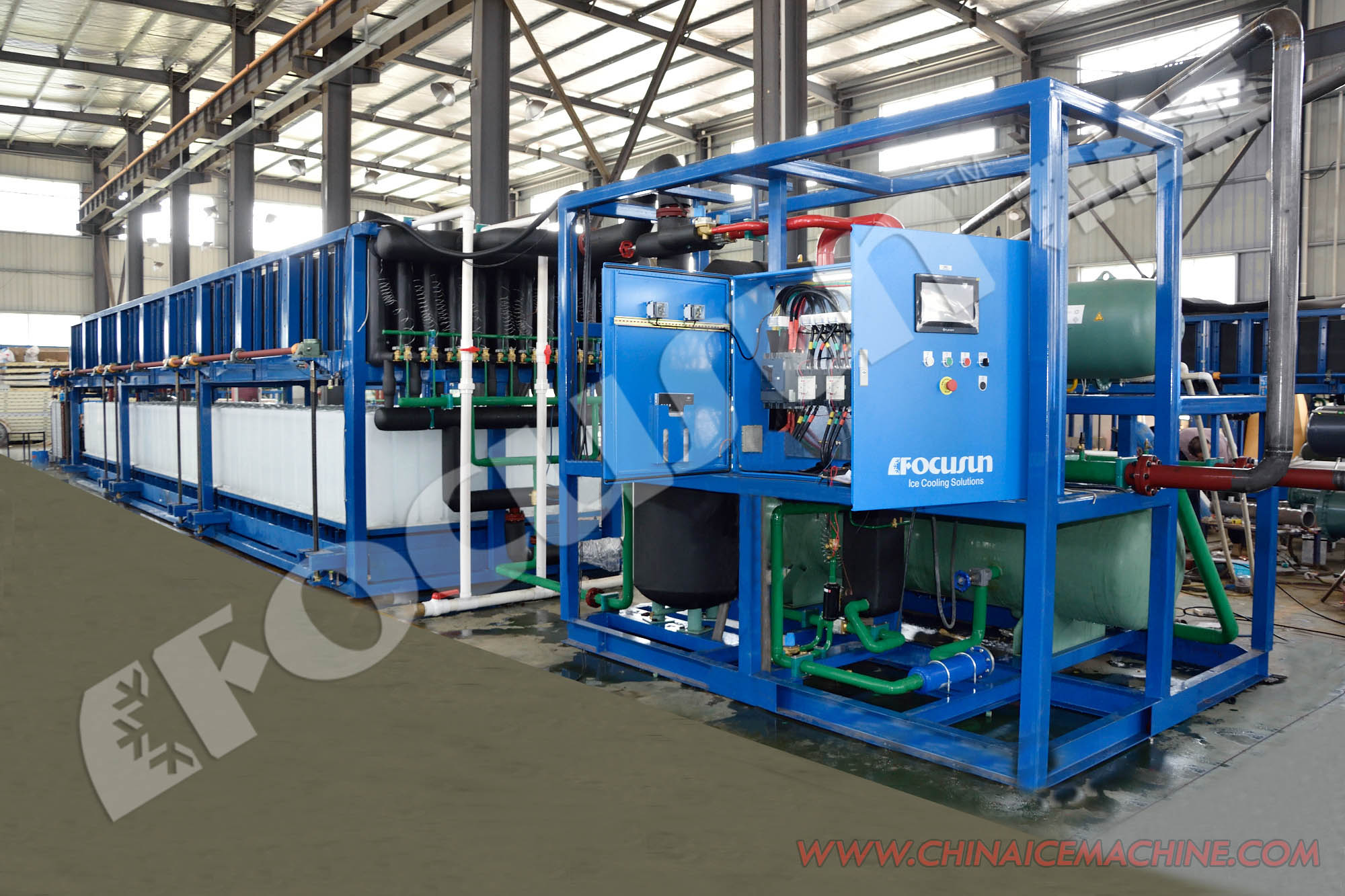 Industrial Ice Block Machine with Other Ice Storage Capacity and 4280 KG Capacity