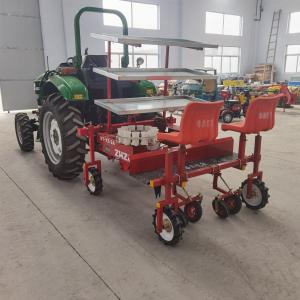 China 6000 - 8000plants/Hour Vegetable Transplanter Row Distance 30 - 60cm wholesale