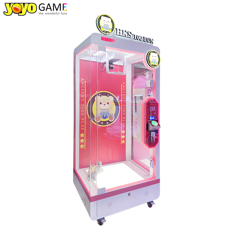 Hot Sale Cut Ur Prize Acceptor Vendor Game Machine Golden Key Barber Cut Prize Game Machine