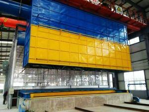 China Fully Enclosed Zinc Smoke Collection And Treatment System Mobile Suspension wholesale