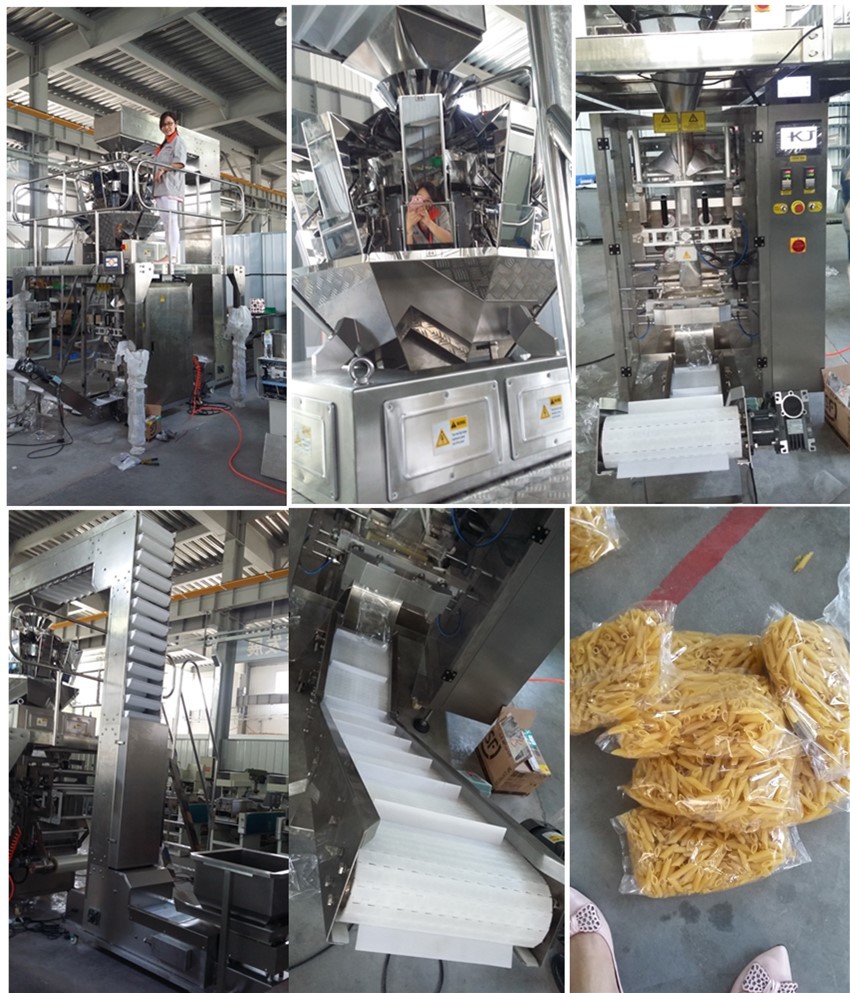 Multi Functional Puffed Snack Food Packaging Machine With SGS Certificated