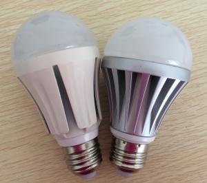 China 7W SMD5730 aluminum +PC cover led bulbs light wholesale
