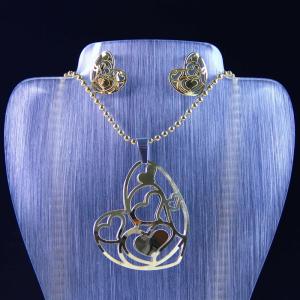 China High Quality Stainless Steel Jewelry Set LUS133 wholesale