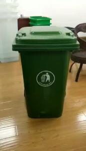 China 200 liter wheely bin garbage waste bin manufacturer price wholesale