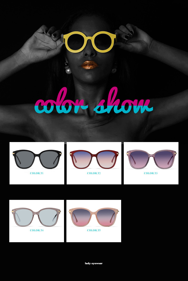 Ins Trend Retro Designer Harajuku Style 143MM Women Sunglasses