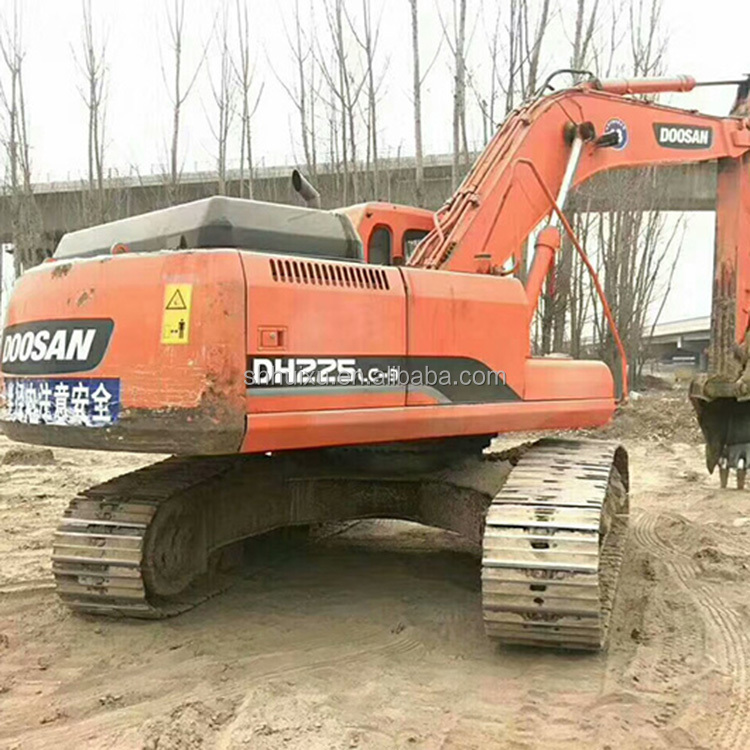 used excavator doosan dh225 on sale /low working hours used doosan dh225 in china Shanghai