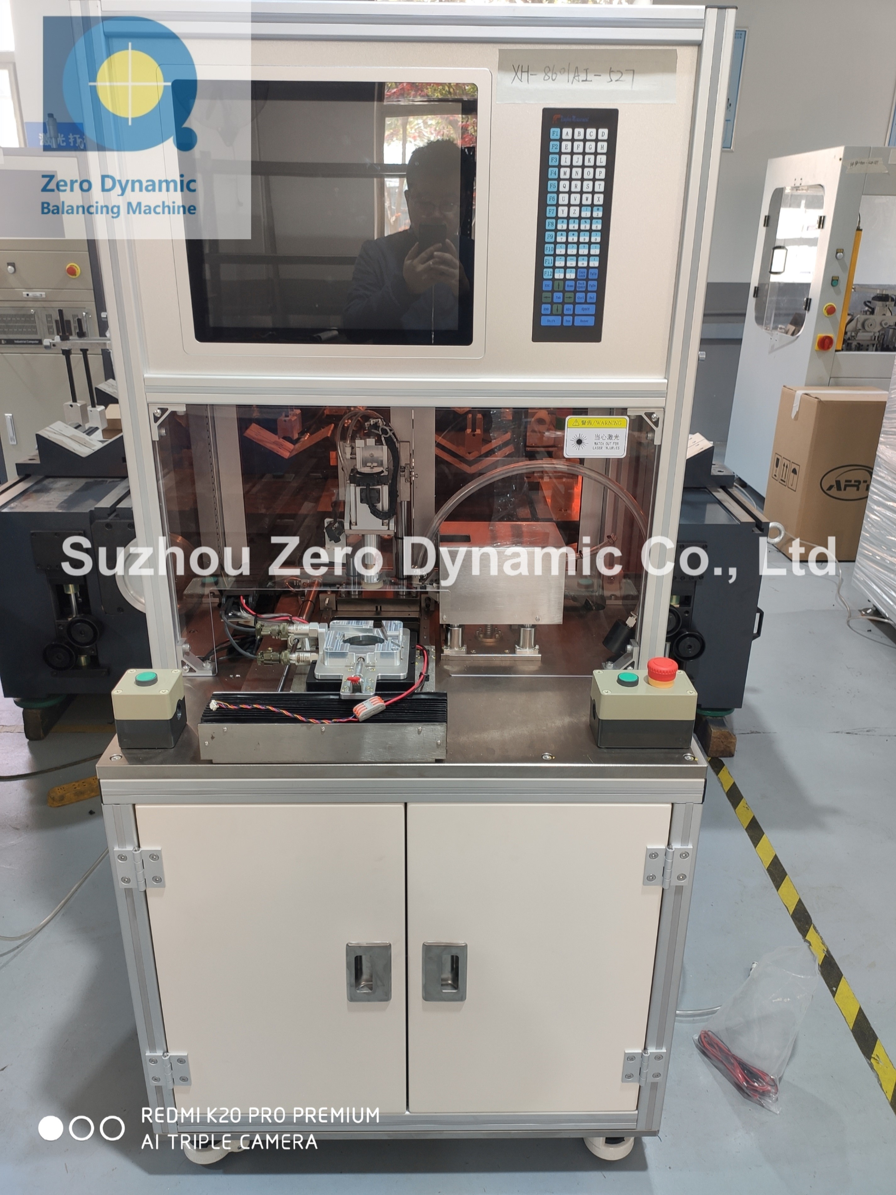 DC/AC Motor Assembly Double Plane Automatic Balancing Machine Scissor and Laser Ablation Correction