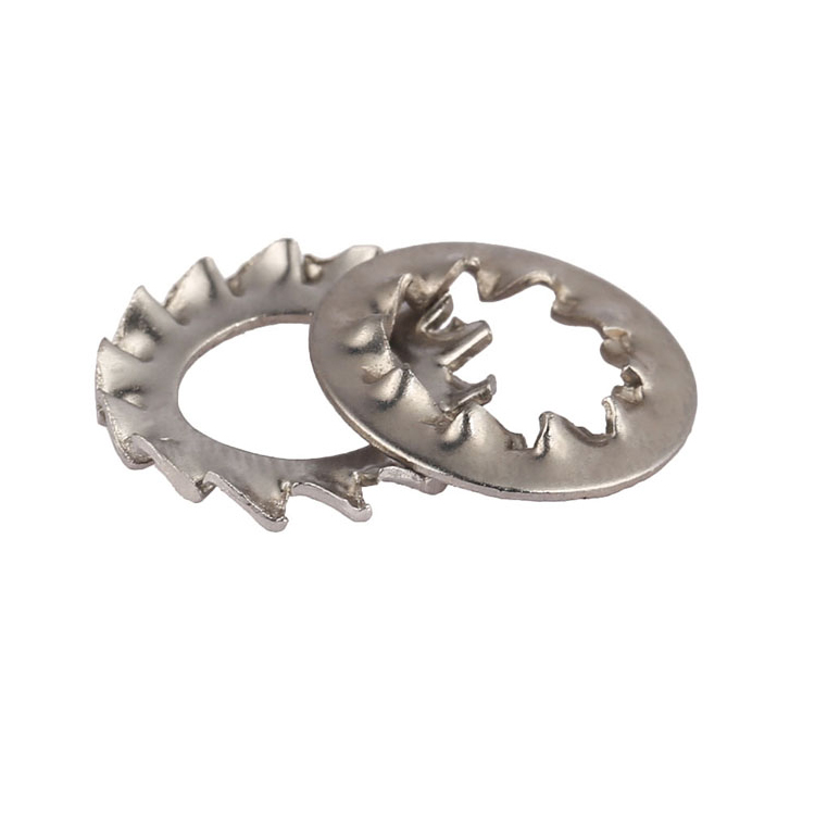 Stainless Steel Circlip Star Self Lock Plain Metal Flat Washer Round Thin Spring 6mm M8
