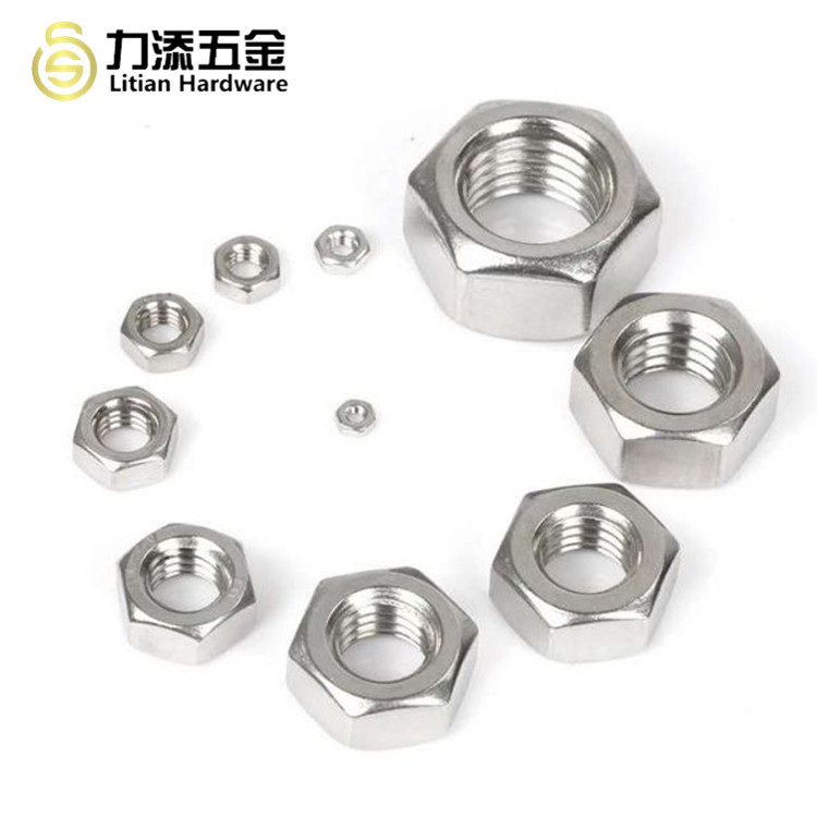Hexagon Metal Insert Lock Nut Tempering Grade 4 GB6171 GB6170 GB52 M6