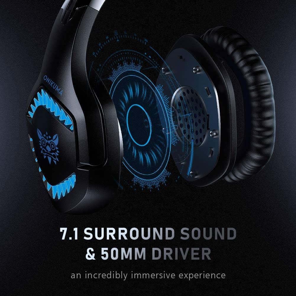Noise Cancelling 117dB 2.2kohm Surround Sound Gaming Headset