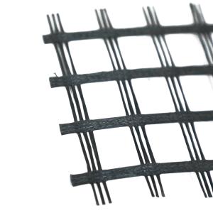 China CE ISO9001 Fiberglass Geogrid For Driveway Road Reinforcement Construction wholesale