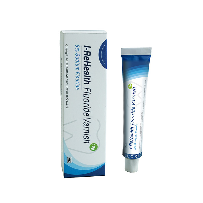 CE Approved 0.5g Fluoride Varnish For Protect Teeth With Yellow Color