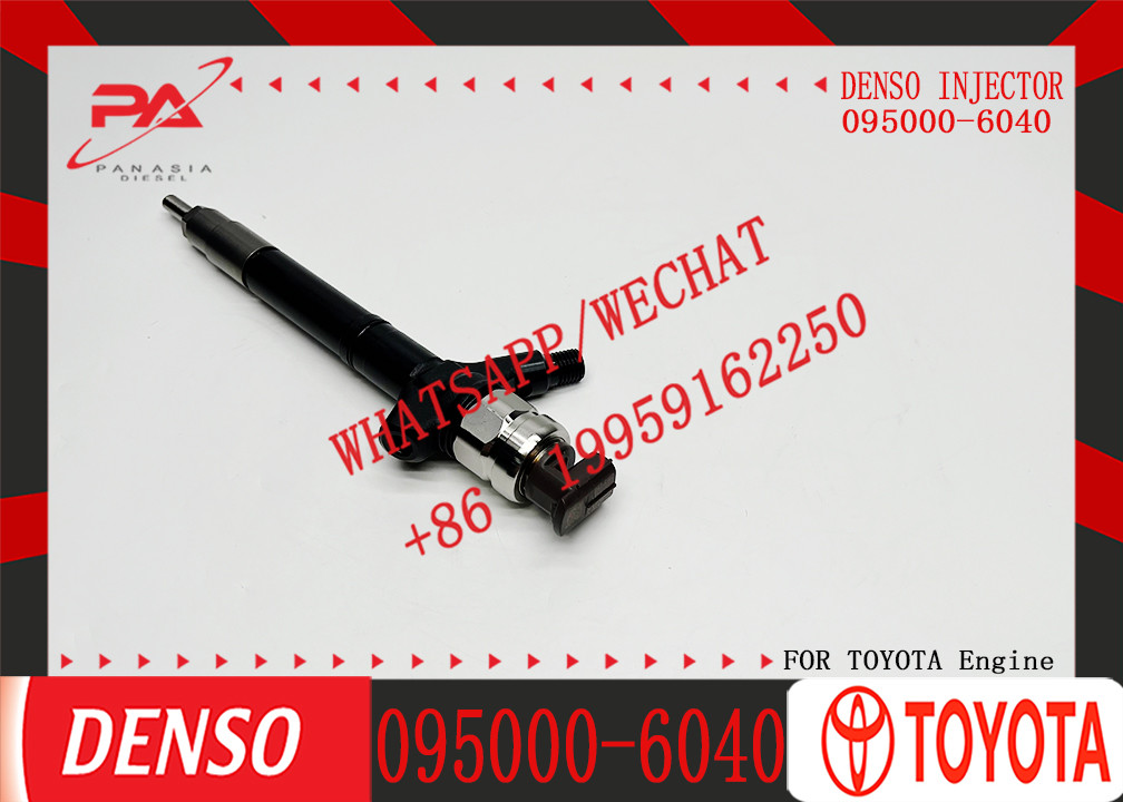 High Quality Diesel Injector 23670-0R170 095000-6040 Common Rail Fuel Injectors 23670-0R020 for TOYO-TA Corolla Verso RAV4