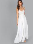 Greek Goddess V neck Maxi Crochet Dress Summer Apparel