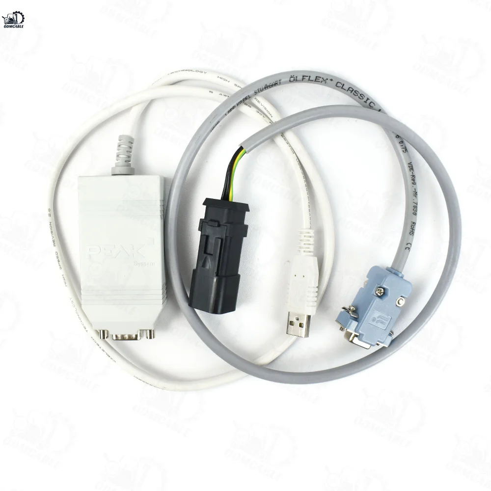 Applicable PCAN-USB Crown Forklift CAN Interface Crown Programming Interface Diagnosis Tool+CFC2 laptop