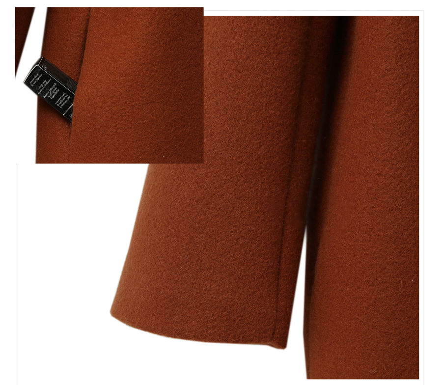 Custom long woolen overcoat/coat/winderbreaker women suit
