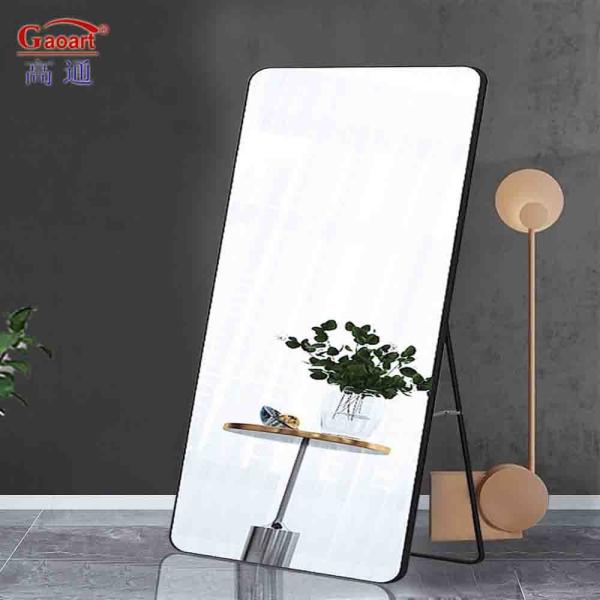 Contemporary Large Glass Bathroom Mirror for Extra Fashion Sticker Large