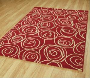 China Handtufted Roses Acrylic rug wholesale