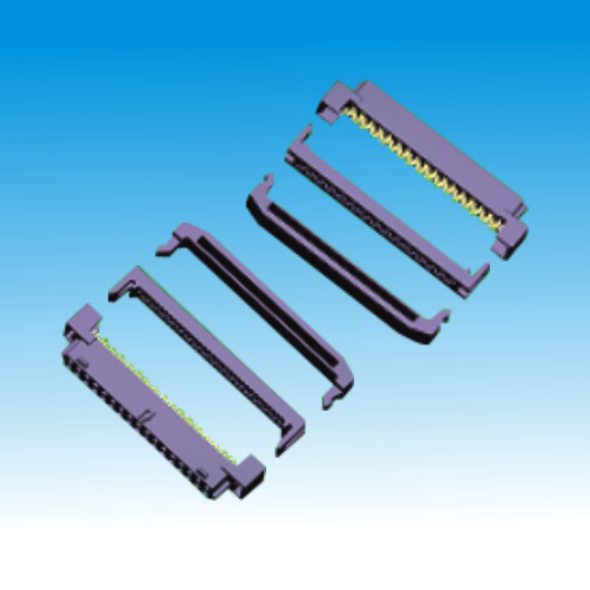 Phosphor Brass 2mm IDC Socket Connector M Type High Accuracy
