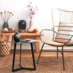 H18.12inch Livingroom Small Round End Table