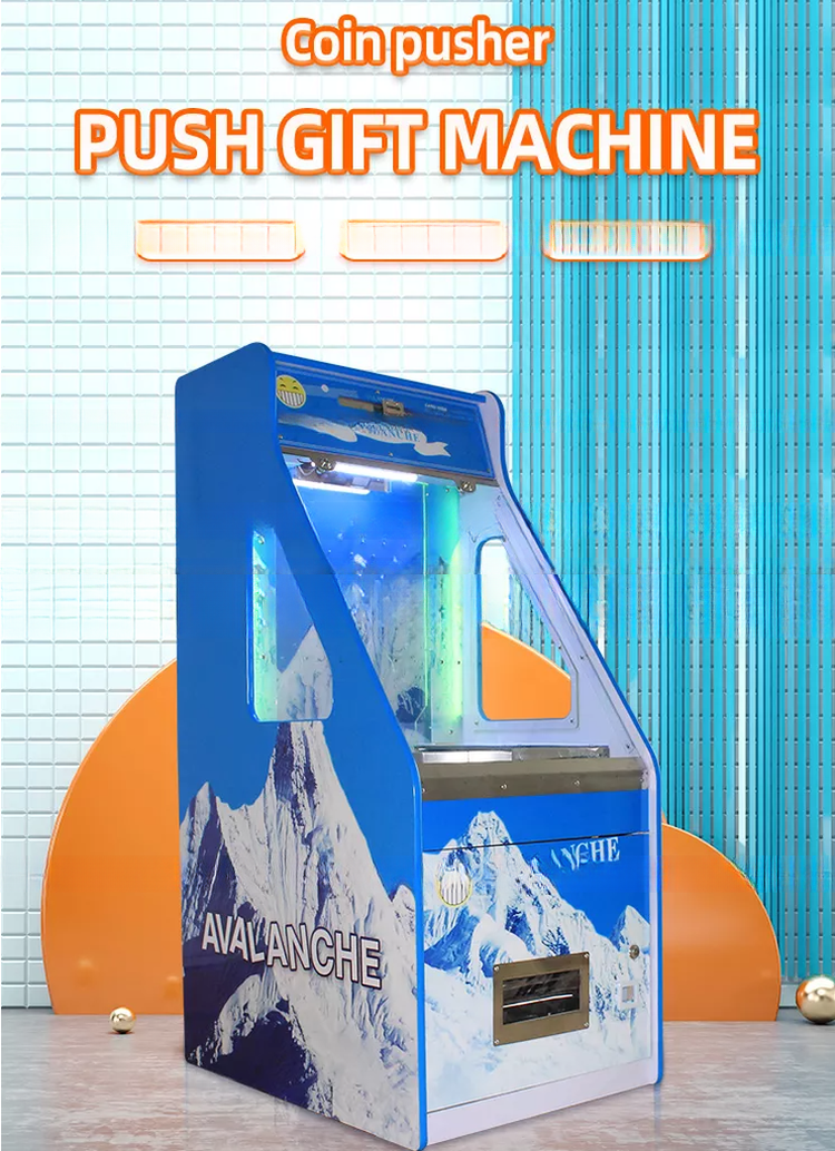 Entertainment Single Person Coin Pusher Game Machine Redemption Game Machine