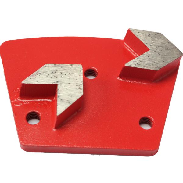 Metal Bond Diamond Polishing Double Arrow Segments for Concrete Polishing Grit