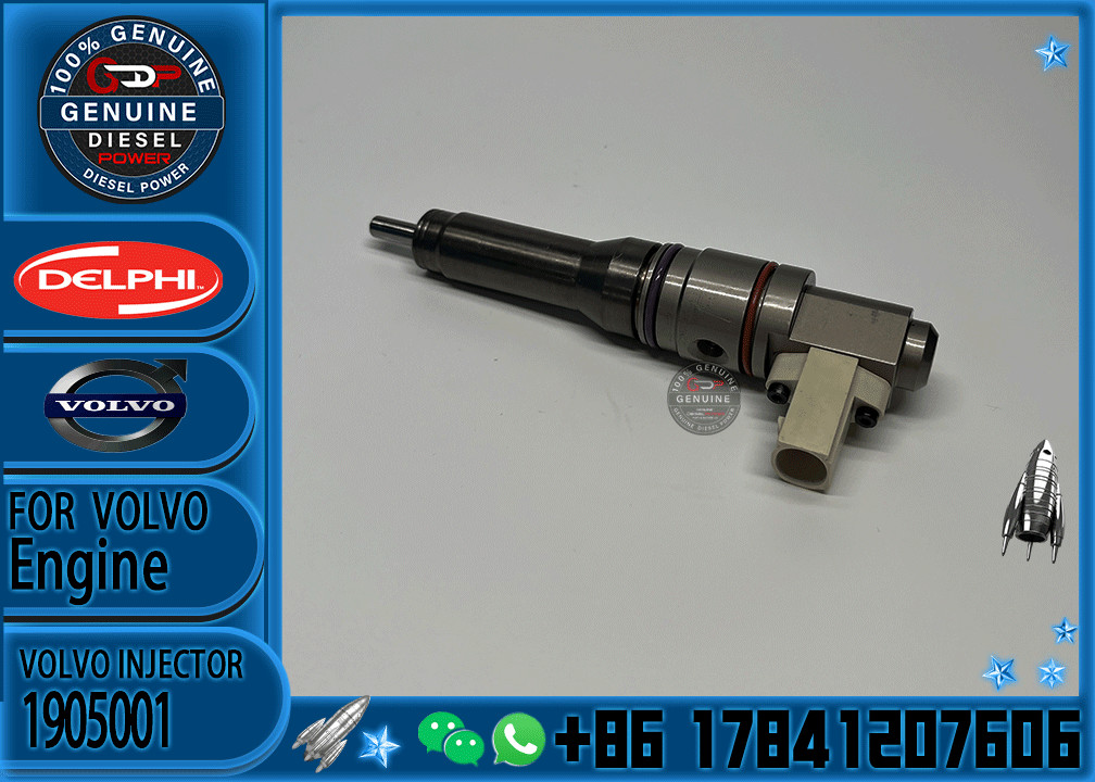 Remanufactured EUI Electronic Unit Injector 1905001 1846419 BEBJ1A00202 Diesel Fuel Injection Nozzle BEBJ1A05002 for DAF E5