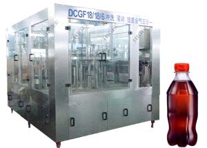 China Sus304 Material Carbonated Drink Filling Machine Durable 12 Mouths Warranty wholesale